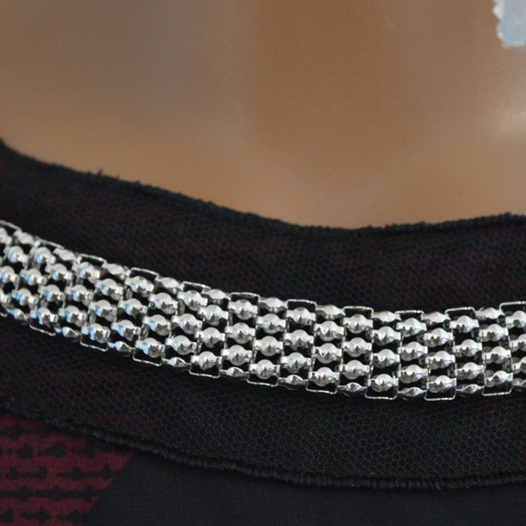 Red & Black blouse - Picture 3 of 6